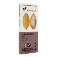 CIOKARRUA CIOCCOLATO DI MODICA I.G.P. CACAO 70% 100 GR