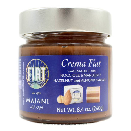 MAJANI CREMA FIAT CLASSICA CON NOCCIOLE E MANDORLE 240 GR