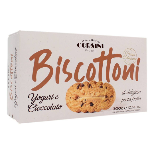 CORSINI BISCOTTONI YOGURT E CIOCCOLATO 300 GR