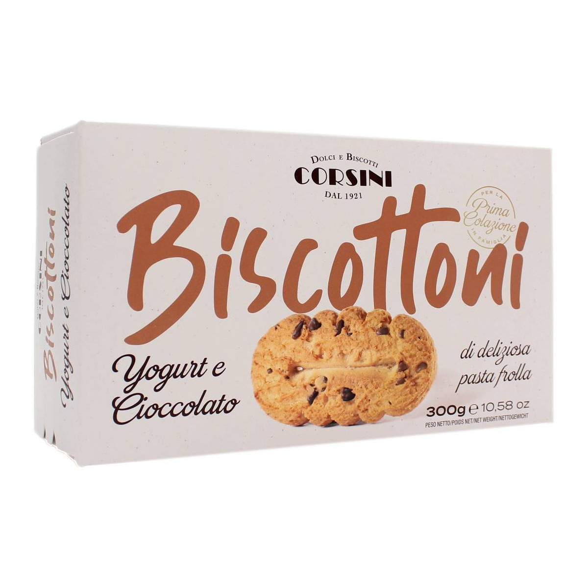 CORSINI BISCOTTONI YOGURT E CIOCCOLATO 300 GR
