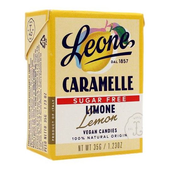 LEONE CARAMELLE SENZA ZUCCHERI AL LIMONE 35 GR