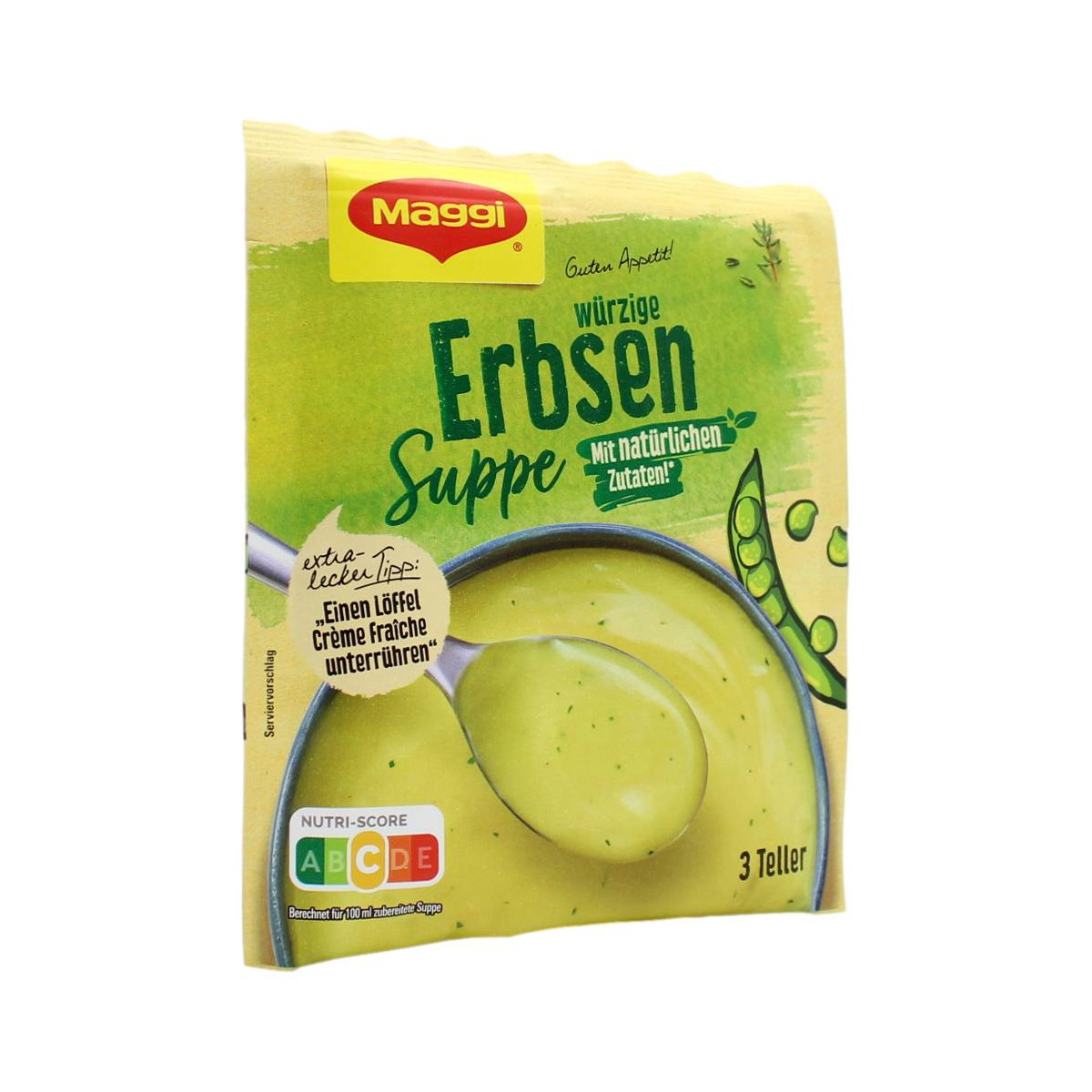 MAGGI ERBSEN SUPPE MINESTRA CON PISELLI E SPECK 53 GR
