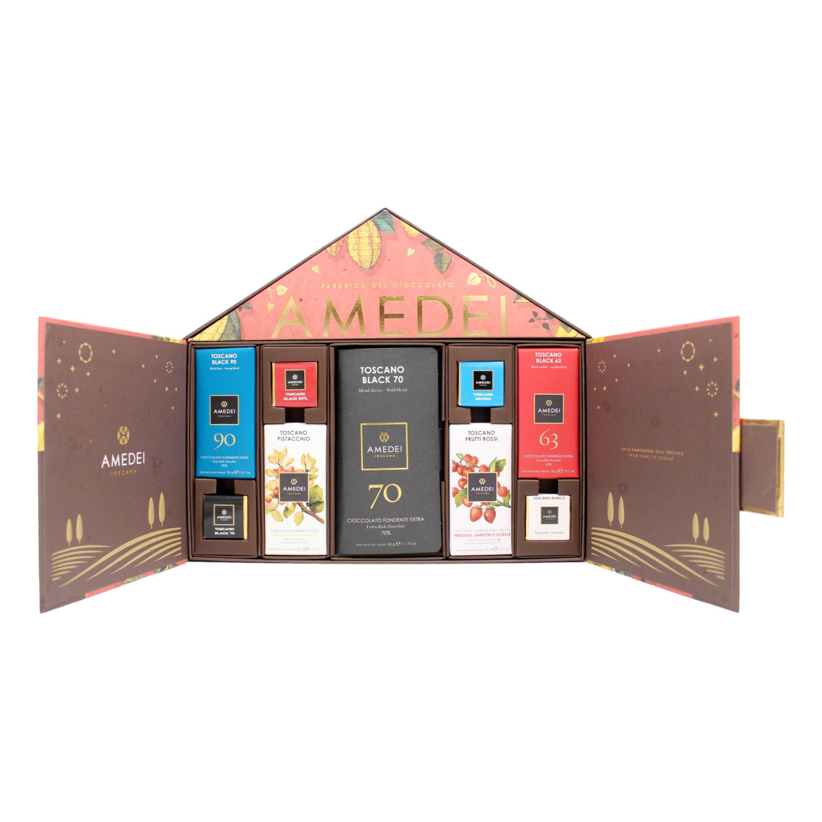 amedei scatola regalo fabbrica del cioccolato